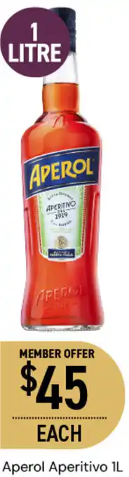 Dan Murphy's Aperol Aperitivo offer