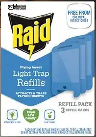 IGA Raid Flying Insect Light Trap Refills 3 Pack offer