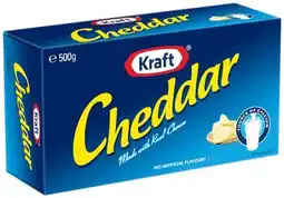 IGA Kraft Cheddar Real Cheese 500g offer