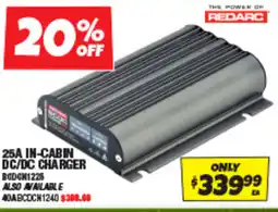 Autobarn 25a in-cabin dc/dc charger offer