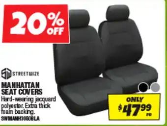 Autobarn Manhattan seat covers offer