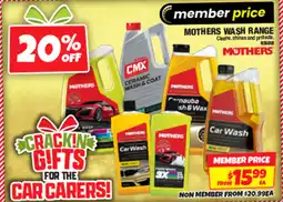 Autobarn Mothers wash range offer