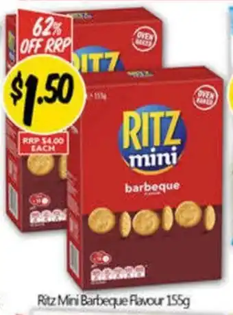 NQR Ritz Mini Barbeque Flavour offer