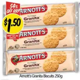 NQR Amott's Granita Biscuits offer