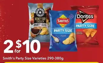 Ritchies Smith's Party Size Varieties offer