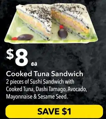 Ritchies Cooked Tuna Sandwich offer