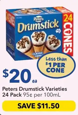 Ritchies Peters Drumstick Varieties 24 Pack offer