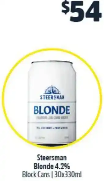 BWS Steersman Blonde offer