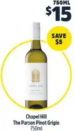 BWS Chapel Hill The Parson Pinot Grigio offer