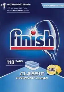 Cheap as Chips 110 Pack Finish Dishwashing Tablets Lemon offer