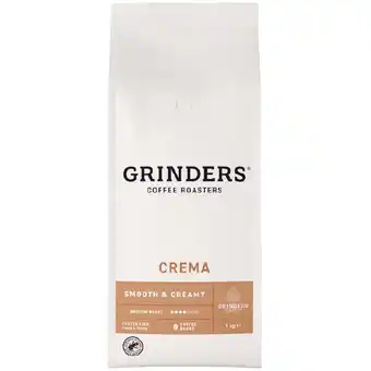 Woolworths Grinders Coffee Beans 1 kg offer