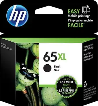 The Lucky Charm HP 65XL Black Ink offer