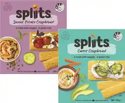 Coles Spliits Crispbread 130g offer