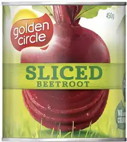 Coles Golden Circle Sliced Beetroot 450g offer