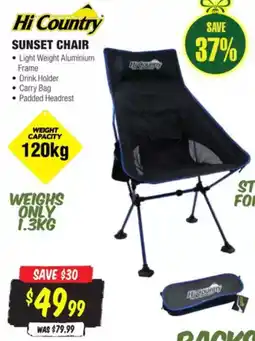 Aussie Disposals Sunset Chair offer