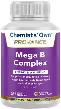 Discount Drug Stores Chemists’ Own Provance Mega B Complex 60 Capsules offer