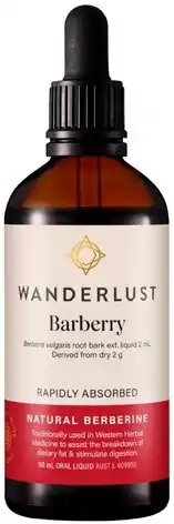 Discount Drug Stores Wanderlust Barberry Oral Liquid 90mL offer