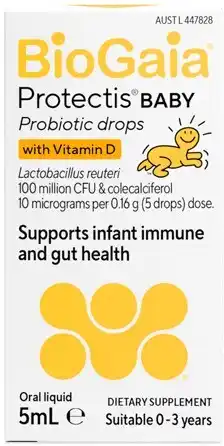 Discount Drug Stores BioGaia Protectis Baby Probiotic Drops With Vitamin D 5mL offer