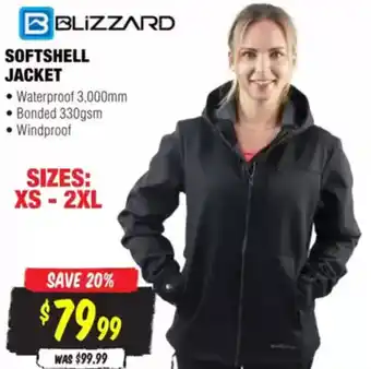 Aussie Disposals Softshell jacket offer