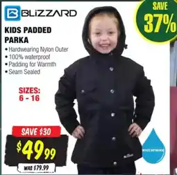 Aussie Disposals Kids padded parka offer