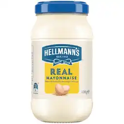 Woolworths Hellmann’s Mayonnaise 400g offer