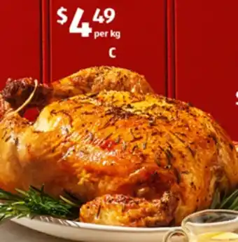 ALDI Festive Selection Fresh Whole  Chicken offer