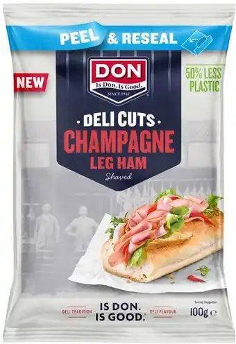 IGA Don Deli Cuts Sliced or Shaved Meats 80-100g Selected Varieties offer