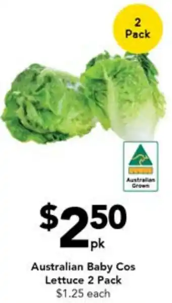 Drakes Australian Baby Cos Lettuce offer