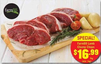 Farm88 Lamb Chump Chops