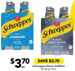 Drakes Schweppes Mixers offer