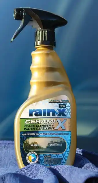 SuperCheap Auto Rain-X 473 mL Pro Glass Cleaner & Water Repellent offer