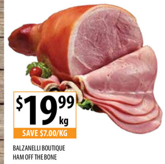Supabarn Balzanelli Boutique Ham Off the Bone offer