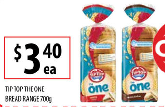 Supabarn Tip Top The One Bread 700g offer