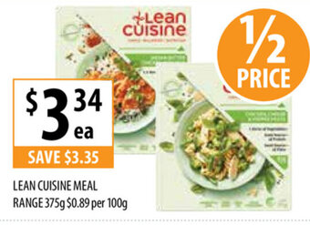 Supabarn Lean Cuisine meal 375g offer