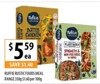 Ruffie Rustice Foods Meal 100g