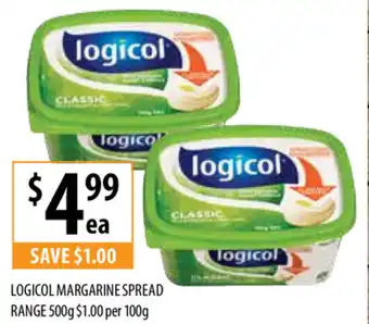 Logicol Margarine Spread 500g