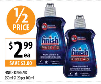 Supabarn Finish Rinse Aid 250ml offer