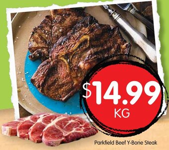 Spudshed Parkfield Beef Y-Bone Steak offer