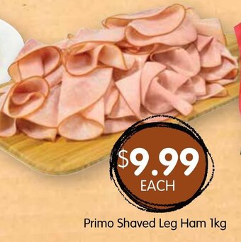 Spudshed Primo Shaved Leg Ham 1kg offer