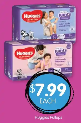 Spudshed Huggies Pullups offer