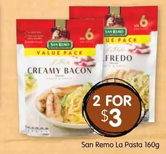 San Remo La Pasta 160g