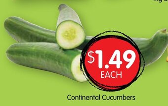 Spudshed Continental Cucumbers offer