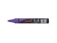 Officeworks Uni Liquid Chalk Marker Bullet Tip Violet offer