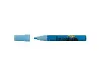 Officeworks Texta Liquid Chalk Marker Bullet Tip Blue offer