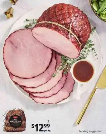 ALDI Triple Smoked Boneless Ham offer