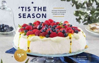 ALDI Pavlova Base 500g offer
