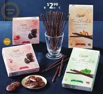 ALDI Fine Chocolate Sticks 150 offer