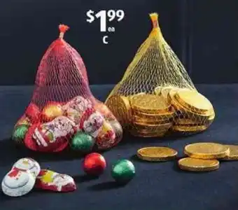 ALDI Milk Chocolate Novelty Nets 150g offer