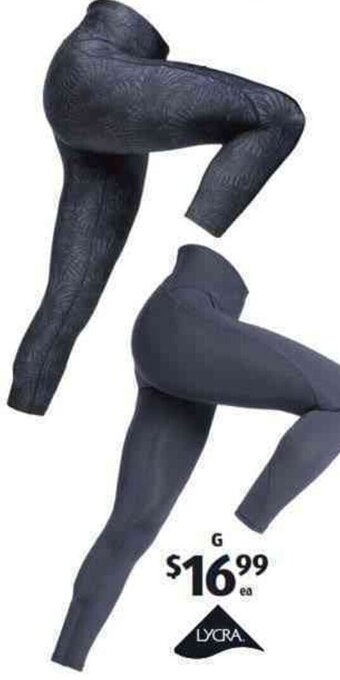 ALDI Women's Compression Tights offer