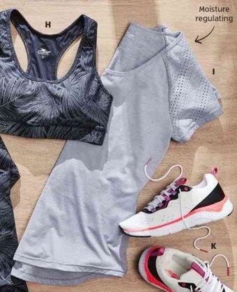 ALDI Women's Fitness Tank Or Tee offer